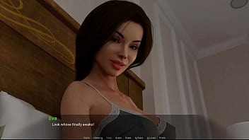 Preview 1 of Teens House Wife Dogystyle - Away From Home (Vatosgames) Part 52 A Sexy Young Babe Loves Riding My Dick By LoveSkySan69