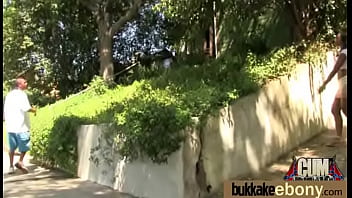 Preview 3 of Indians Hose Yife - Ebony Babe Sucks Group Of White Guys 15