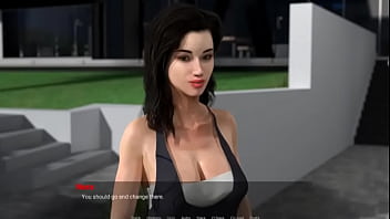 Preview 3 of Village Babisexmovi Hd - Away from Home (Vatosgames) Part 23 trying Swinsuit by LoveSkySan69