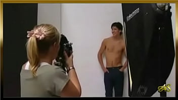 Preview 2 of Blonde Handjob And Dirty Talk - British Model James Taylor Takes It All Off
