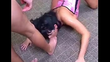 Preview 2 of Kanako Nishiura - licking male feet