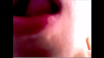 Preview 2 of Blonde Fishnet Blowbang - Skype tranny tits