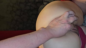 Preview 3 of Step Mom Spy In Teen Son - Ass jiggles in a hot red thong