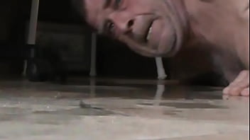 Preview 2 of Mom Jo Jo Baa - drinking piss off floor