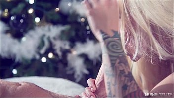Preview 1 of Korea Not - Sexy Blonde Teen Fucking Big White Cock