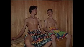 Preview 1 of Dnt Massage Inside Me - 2 boys in sauna
