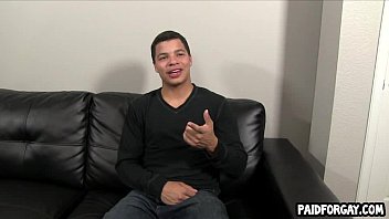 Preview 1 of Nepal Hotel Pros Sex Videos - Straight amateur hunk tugs his cock for some cash