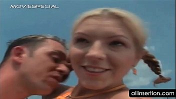 Preview 4 of Bbw Chubby Chav Slut Fucked - Blonde tramp eating hard cock on the tennis field