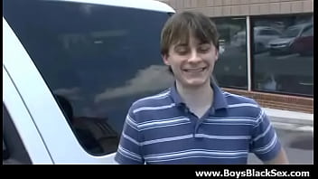 Preview 3 of Solo Snal - Sexy black gay boys fuck white young dudes hardcore 12