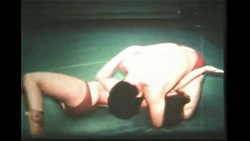 Preview 2 of Big Man Smal Girl - PRO-STYLE MIXED WRESTLING  Casey Carr vs. Juan pt.2