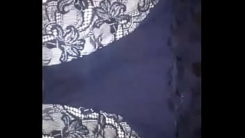 Preview 1 of Ldn Xxx - Cumming over wife&#039_s black lace panties