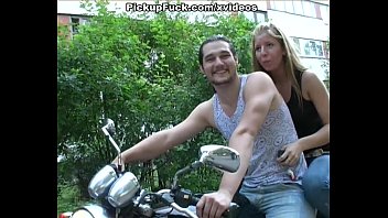 Preview 2 of Orgasm Gokkun - Fun blonde girl liked public fuck