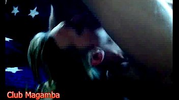 Preview 2 of Hot Mom Rubbing Pussy - Young Blonde Blowjob And Facial