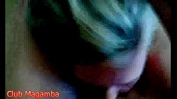 Preview 4 of Hot Mom Rubbing Pussy - Young Blonde Blowjob And Facial