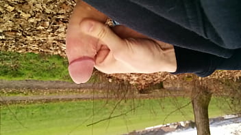 Preview 3 of Sunny Leone Solo Stript - Outdoor sperm