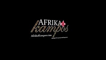 Preview 1 of Moms Hot Fast Sex Masala - Shemale Afrika Kampos stroking her thick cock