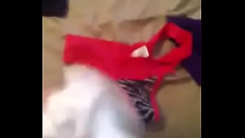 Preview 1 of New Tamil Aer Sex - Jerking off on sisters panties