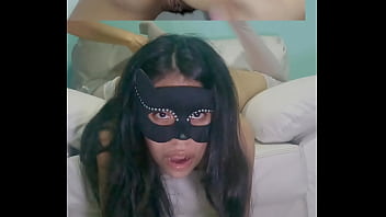 Preview 4 of Mom And Son Open Xxx Bangla - Mi amigo me tortura con un dildo monstruoso (multicam)