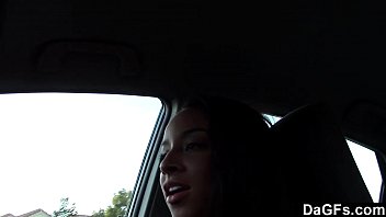 Preview 1 of Fingers In The Ass - DAGFS - Sex Tape In The Car Before Heading Home