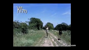 Preview 1 of Blond Bbf - outdoor cd jerk