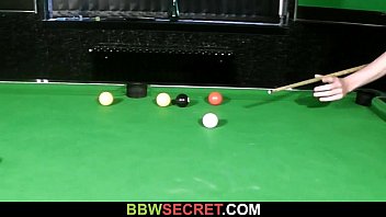 Preview 1 of Floppy Tits Compilations - His GF leaves and he fucks BBW on the pool table