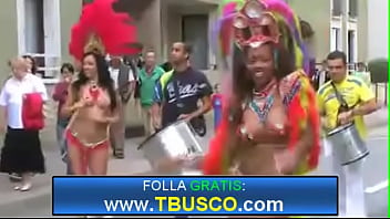 Preview 2 of Kereta Isap Bj - Las bailarinas mas cachondas del carnaval