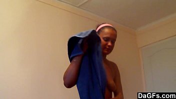 Preview 1 of Mask Girl Webcam - DAGFS - She Loves To Cum Under A Hot Sun
