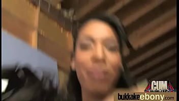 Preview 3 of Mia Khalipan Video - First time ebony with a group of white dicks 7