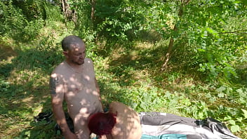 Preview 3 of Shoko Takahashi Jav - Homeless couple enjoy sex in nature