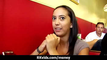 Preview 4 of Cy 3 - Desperate teen naked in public and fucks to pay rent 2