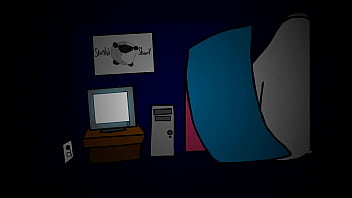 Preview 3 of Very Tin Age - HORNY GUY SCARED SHITLESS AS THE MOON AND SUN GANG FUCK HIS HOUSE