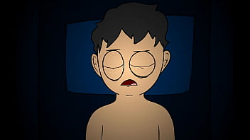 Preview 1 of Very Tin Age - HORNY GUY SCARED SHITLESS AS THE MOON AND SUN GANG FUCK HIS HOUSE