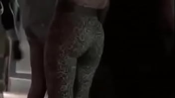 Preview 2 of Brodar An Sister - Ebony booty spandex Sexy BIG ASS