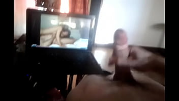 Preview 2 of Dad Cute Virgin - jerking my cock cumming for Clariss