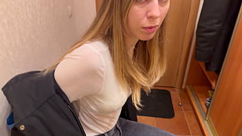 Preview 2 of Omg Hes Black - My Stepdaughter&#039_s Babysitter Give Me a Blowjob While Was Waiting For A Taxi - Milfetta and MichaelFrostPro