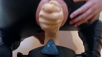 Preview 2 of Pusy Biry Aana Xxx - Fucking myself with a big rubber fist toy! Gaping gay asshole.