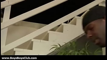 Preview 4 of Casey Donall Porn - Big muscled black gay boys humiliate white twinks hardcore 04