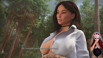 Preview 4 of Lisdouble Analdouble - Dreamland - ep 13 (Fishnet and corset - the best costume for a porn game)