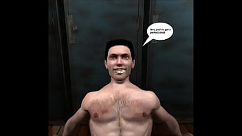 Preview 4 of Black Girls Big Nipples - 3D Gay Cartoon Hentai Animated Movie - Jerk Off &amp_ Bareback Hardcore in Shower