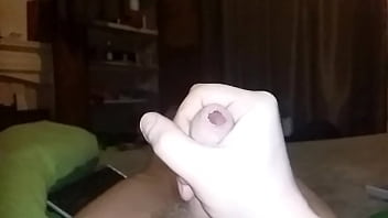 Preview 4 of Sexy Gril Boobs - Slow motion wank and cumshot - foreskin