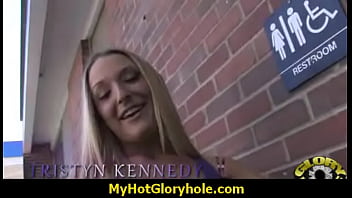 Preview 1 of Andrea Rosu Headscissor - Gloryhole blowjob interracial amateur 18
