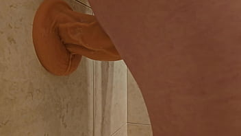 Preview 2 of Suny Liony Porn - Fucking my new monster dildo