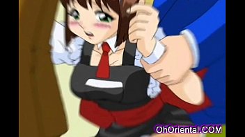Preview 1 of Big Booh Asian - perky brunette maid no panties