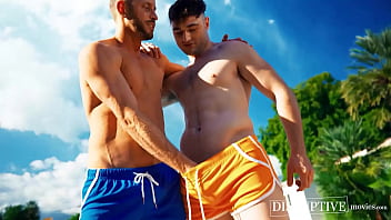 Preview 1 of Nudes Desi Boob - Big dick jocks Michael Boston and Johnny Ford deepthroat each others cocks