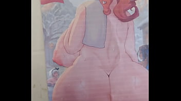 Preview 2 of Gilf Swallow - Cum tribute on big ass Sonia trainer&#039_s Pokemon