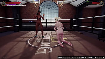 Preview 3 of Ftv Girls In Restaurant Videos - Dela vs. Bree (Naked Fighter 3D)
