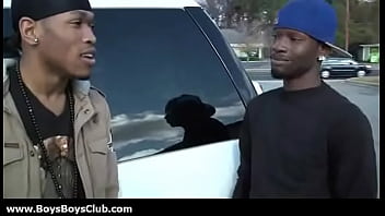 Preview 1 of Khatar Nak Wola - Big muscled black gay boys humiliate white twinks hardcore 09