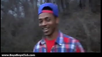 Preview 2 of Abrial Johson - Big muscled black gay boys humiliate white twinks hardcore 25
