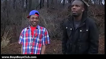 Preview 1 of Abrial Johson - Big muscled black gay boys humiliate white twinks hardcore 25