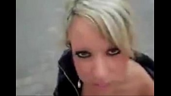 Preview 4 of Son Mom Boys - Super cute girl blows cock in public